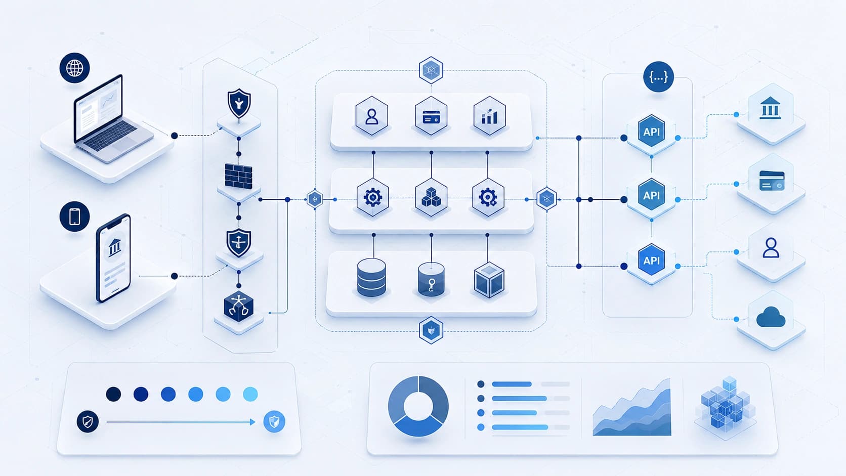 Attack surface and risk scoring overview for a fintech lending platform pentest